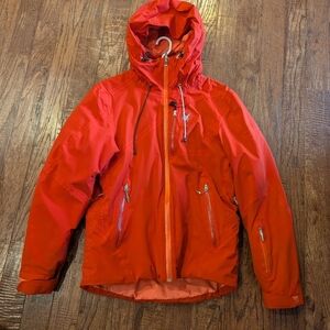 Spyder Winter Ski Jacket Recco Technology Red Mens Size Small